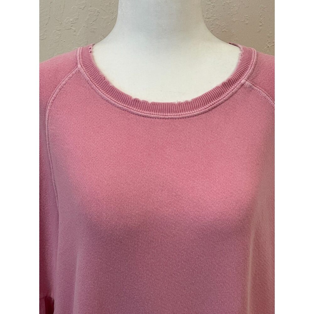 ~ The GREAT Med Sweatshirt* Pink, Balloon Long Sleeves Crew Neck Orig $175! - Picture 10 of 16
